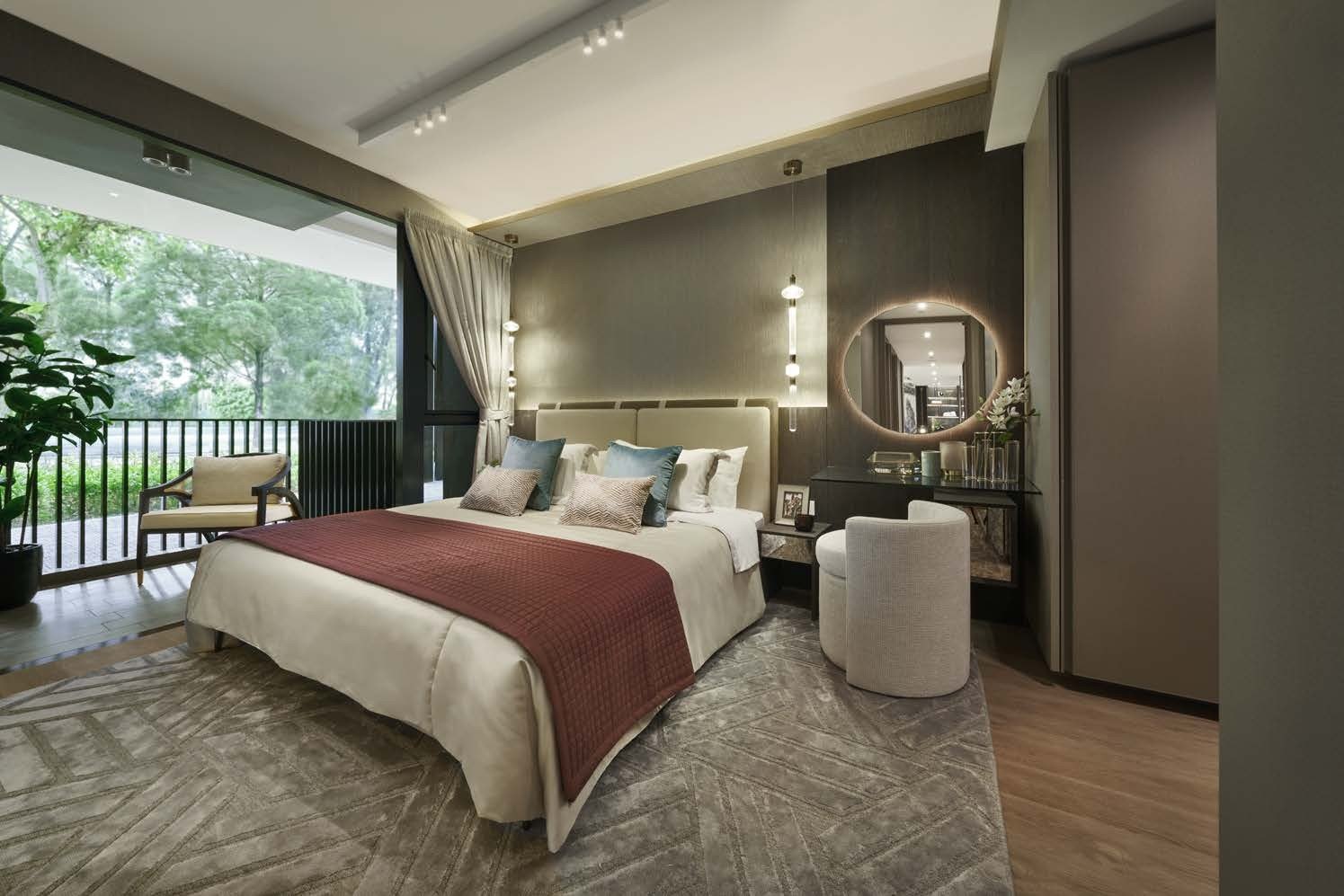 Show unit bedroom (for illustration only)
