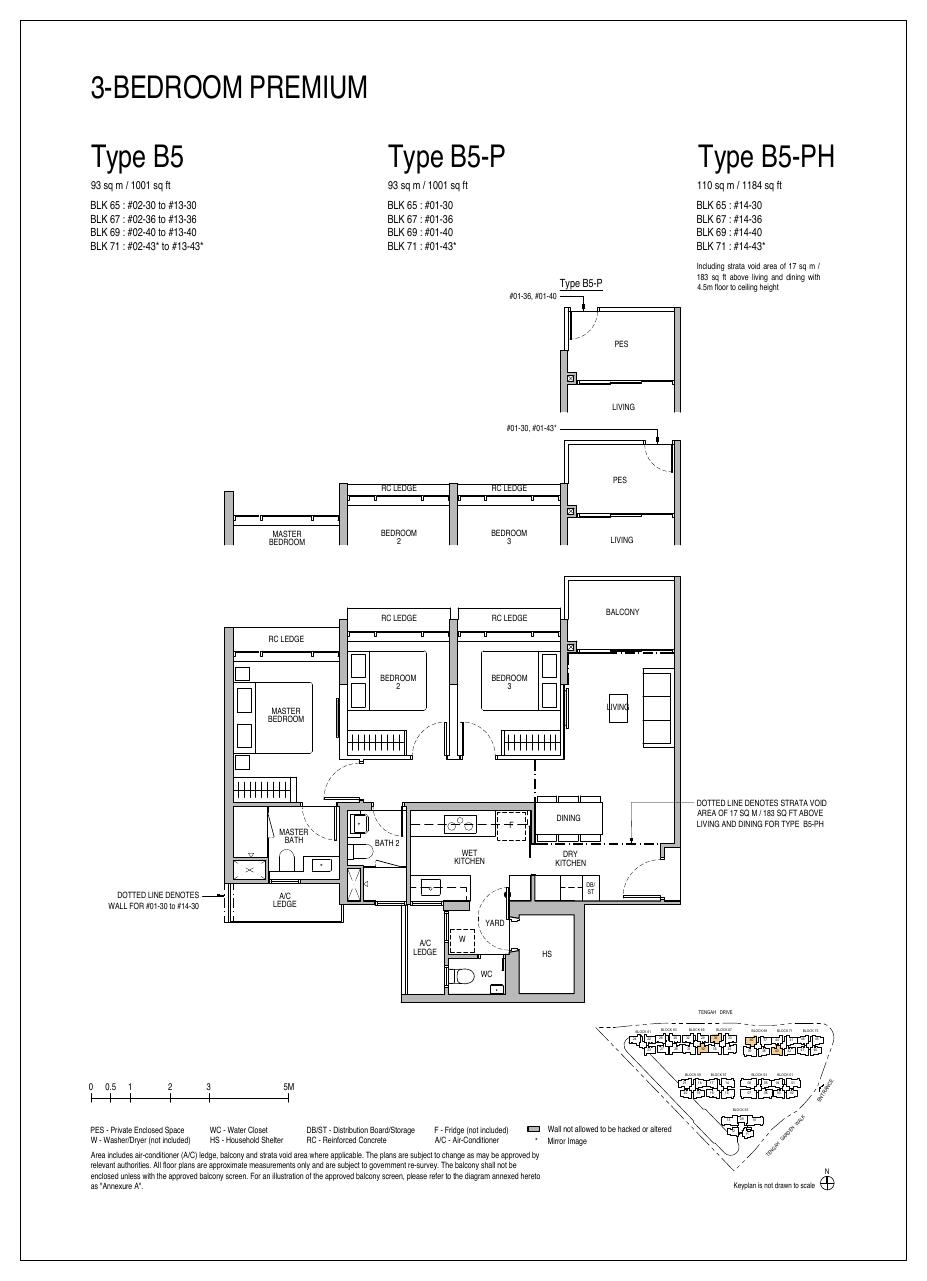 3-Bedroom Premium, Type B5